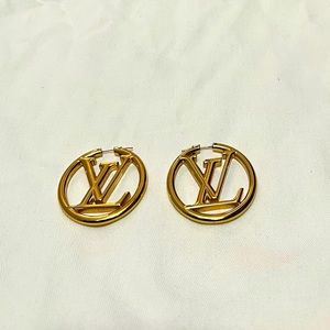 Louis Vuitton Hoop Earrings